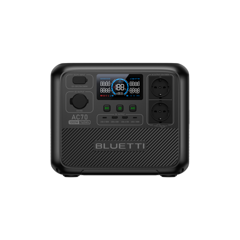 BLUETTI AC70 Portable Power Station | 1000W 768Wh